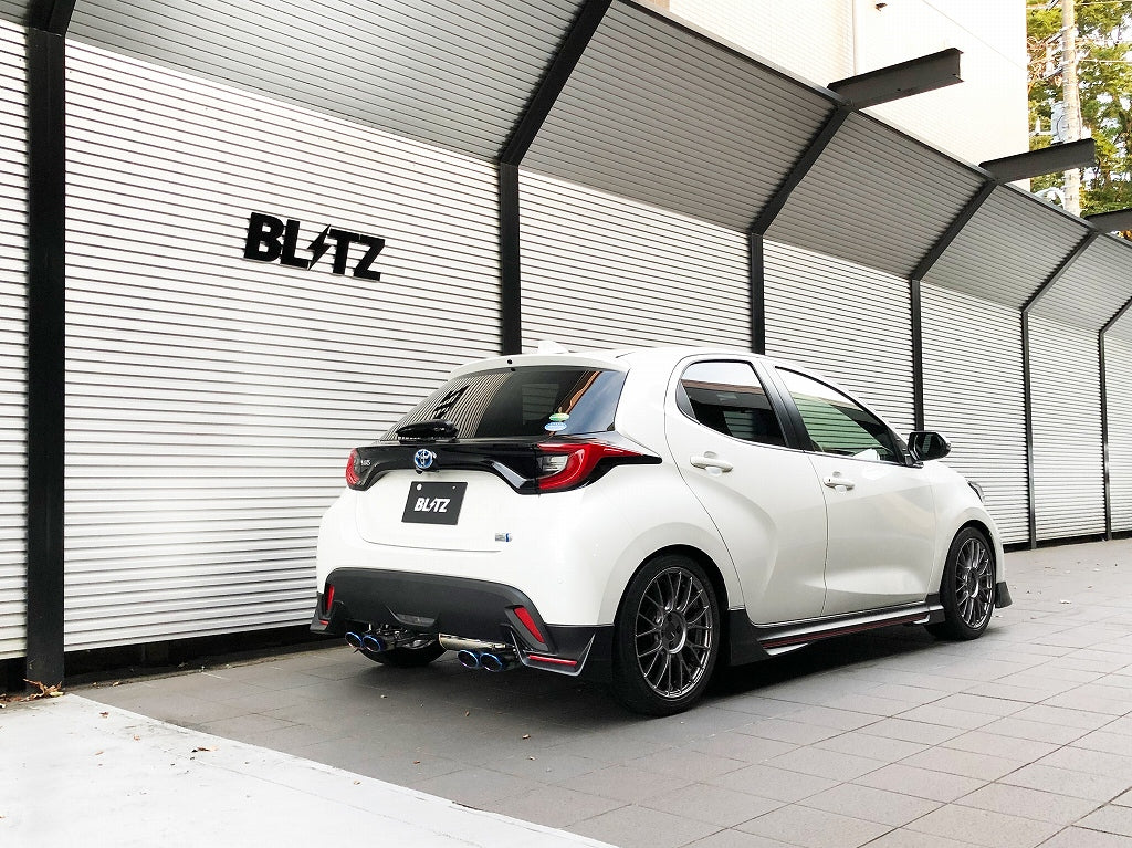 BLITZ NUR-SPEC CUSTOM EDITION QUAD EXHAUST TI For TOYOTA YARIS HYBRID MXPH10 63567V