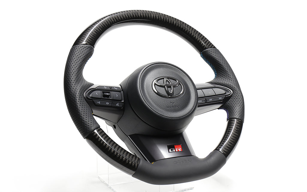 GREDDY STEERING WHEEL BLACK CARBON FOR TOYOTA GR YARIS GXPA16 16610066