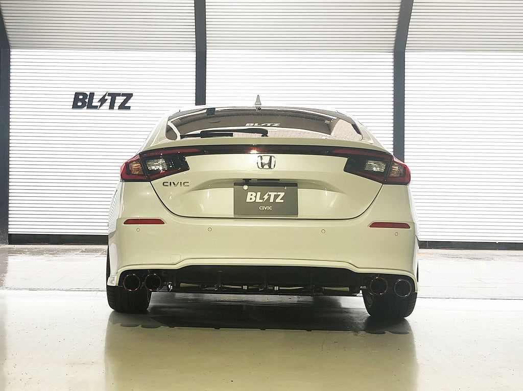 BLITZ NUR-SPEC CUSTOM EDITION EXHAUST SYSTEM CR FOR HONDA CIVIC FL1 63200C