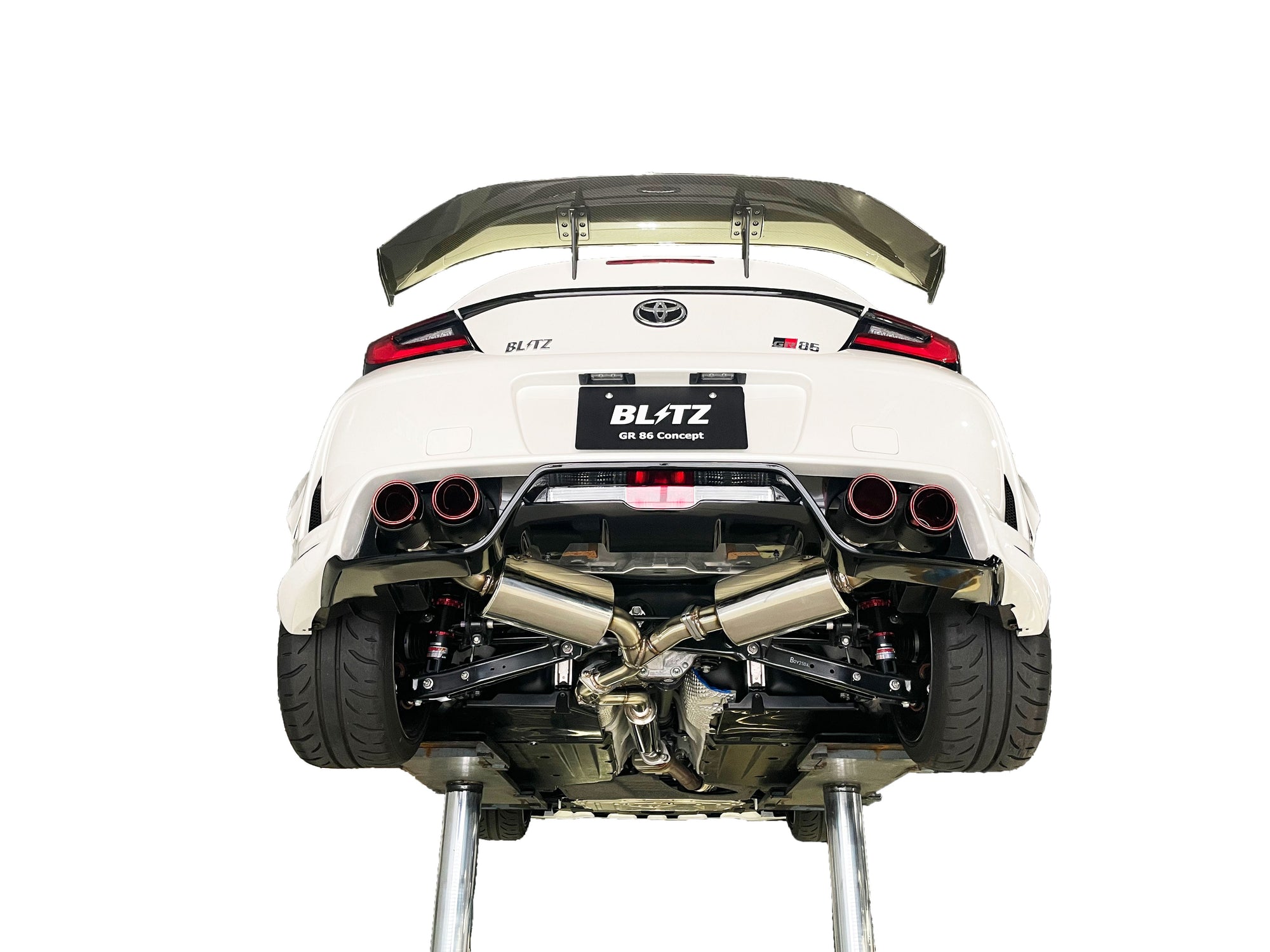 BLITZ NUR-SPEC CUSTOM EDITION EXHAUST SYSTEM CR FOR TOYOTA GR86 ZN8 SUBARU BRZ ZD8 63202C