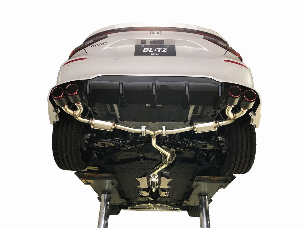 BLITZ NUR-SPEC CUSTOM EDITION EXHAUST SYSTEM CR FOR HONDA CIVIC FL1 63200C