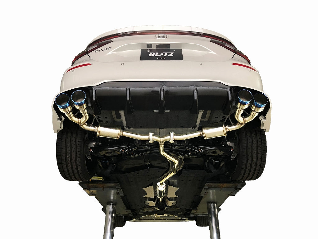 BLITZ NUR-SPEC CUSTOM EDITION EXHAUST SYSTEM VSR FOR HONDA CIVIC FL1 63200V