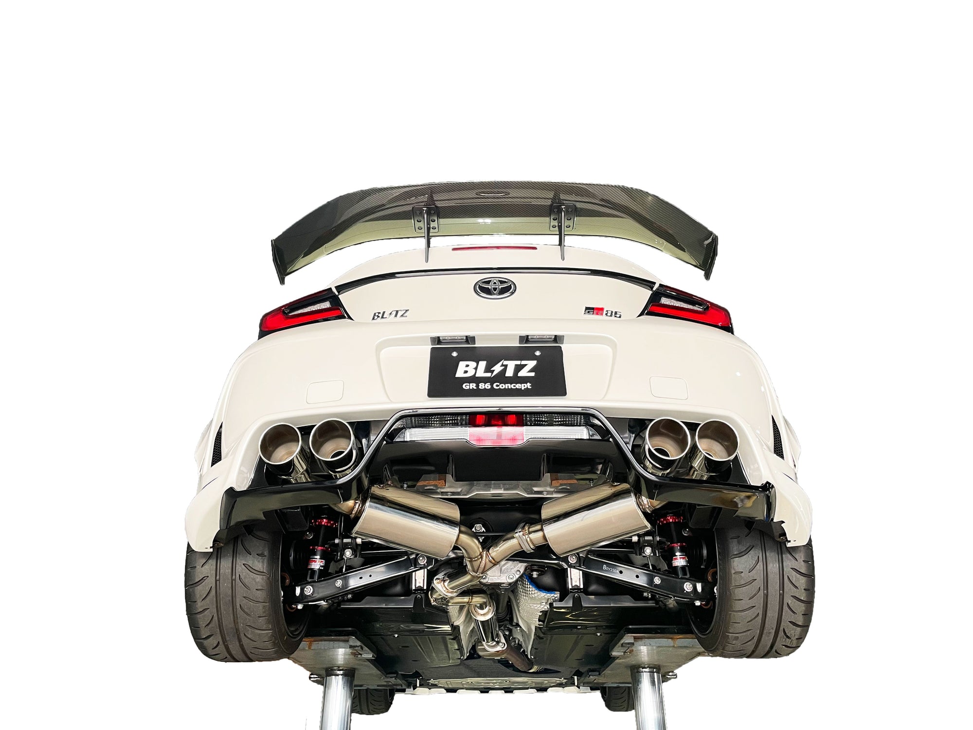 BLITZ NUR-SPEC CUSTOM EDITION EXHAUST SYSTEM VS FOR TOYOTA GR86 ZN8 SUBARU BRZ ZD8 63202