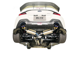 BLITZ NUR-SPEC F-TI EXHAUST SYSTEM TITANIUM FOR TOYOTA GR86 ZN8 SUBARU BRZ ZD8 67157