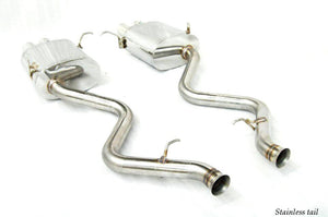 KREISSIEG CAT-BACK F1 SOUND VALVETRONIC EXHAUST SYSTEM TITANIUM FLOATING CURL TAIL SANDBLASTED KSG LOGO MARK FOR BMW E90 M3  BME90-03-TITANIUM