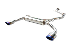 EXART ONE MUFFLER STAINLESS STEEL OVAL TAIL (120MM X 85MM 2 PIECES) EXHAUST EXHAUST FOR TOYOTA COROLLA CROSS 6AA-ZVG11 HYBRID 2ZR-FXE 2ZR-1NM-1MM EA02-TY115-S