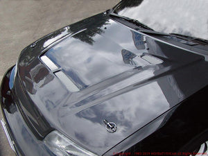 FEEL'S HONDA TWINCAM LIGHTWEIGHT BONNET AIR DUCT FRP FOR HONDA CR-X EF8 FEELS-00456