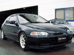 FEEL'S HONDA TWINCAM LIGHTWEIGHT BONNET TWILL WEAVE CARBON FOR HONDA CIVIC EG6 FEELS-00433
