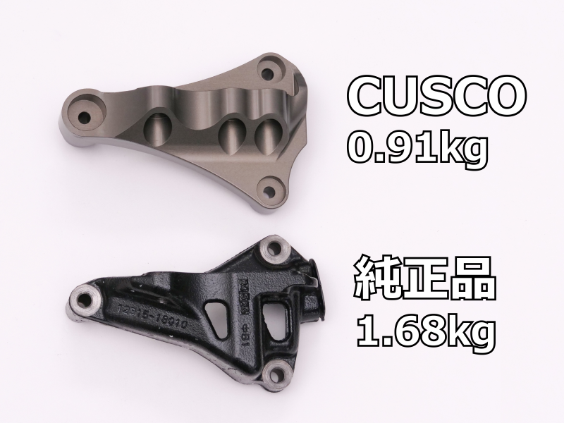 CUSCO LIGHTWEIGHT ENGINE MOUNT BRACKET FOR TOYOTA GR YARIS GXPA16 1C7 772 A