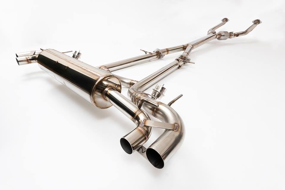 NOVEL CENTER, REAR MUFFLER FOR LEXUS LC500 URZ100 2UR NOVEL-00005