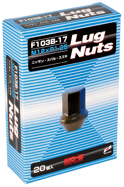 KYO-EI LUG NUT 17HEX BAG TYPE M12xP1.25 F103B-17-20P