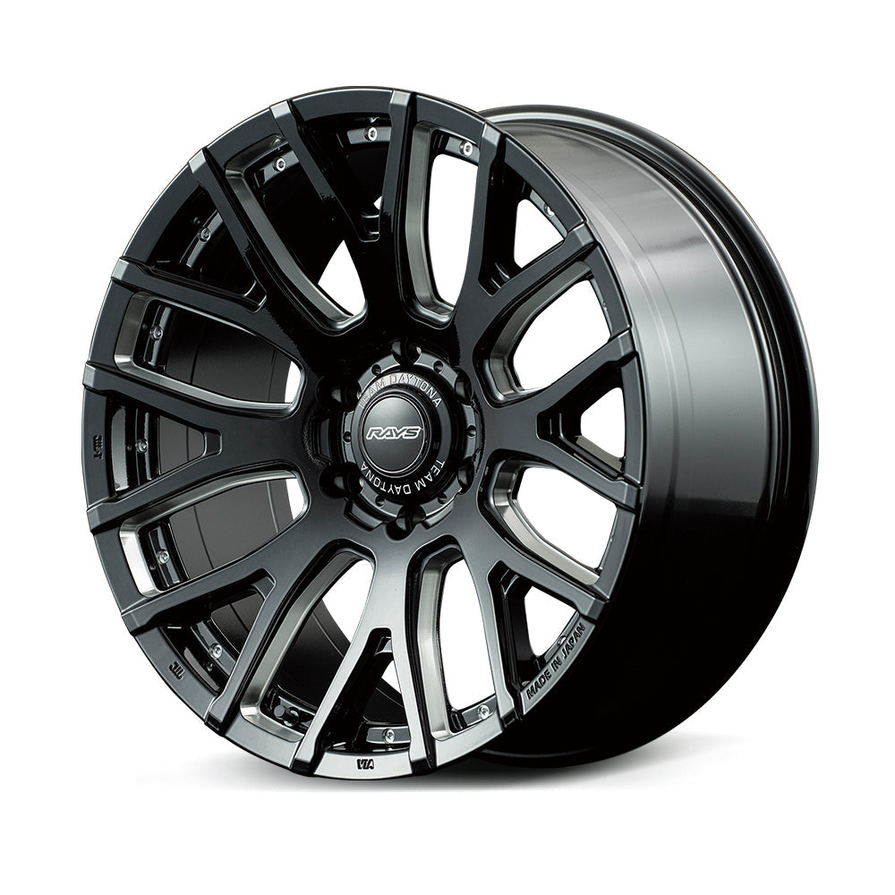 RAYS TEAM DAYTONA F8 GAIN 20X9J +18 6X139.7 SEMI-GLOSS SUPER DARK GUNMETAL (AOL) 38010901816AOL