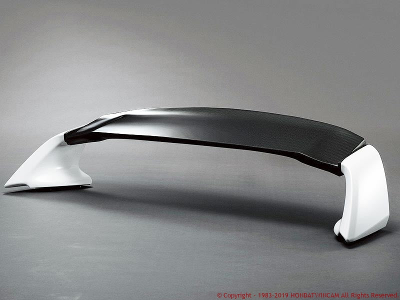 FEEL'S HONDA TWINCAM 3D CARBON CENTER WING PLAIN WEAVE CARBON FOR HONDA CIVIC FD2 TYPER FEELS-00992