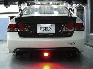 FEEL'S HONDA TWINCAM HALOGEN BACK FOG LAMP (REAR DIFFUSER PANEL OPTION) TWILL CARBON FOR HONDA CIVIC FD2 TYPER FEELS-00325