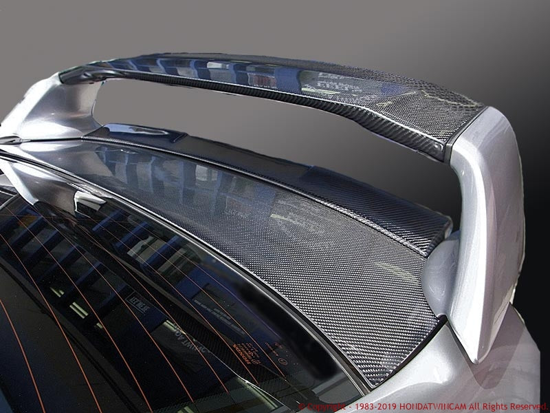 FEEL'S HONDA TWINCAM TRUNK SPOILER TWILL WEAVE CARBON FOR HONDA CIVIC FD2 TYPER FEELS-00240