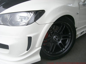 FEEL'S HONDA TWINCAM FRONT WIDE FENDER FRP FOR HONDA CIVIC FD2 TYPE R FEELS-00966