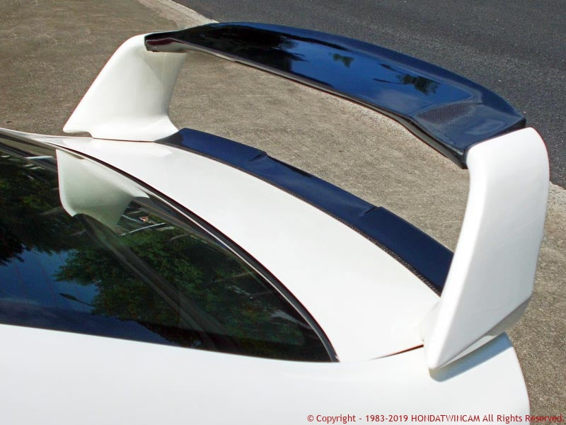FEEL'S HONDA TWINCAM HIGH SIDE SPOILER TWILL WEAVE CARBON FOR HONDA CIVIC FD2 TYPER FEELS-00238