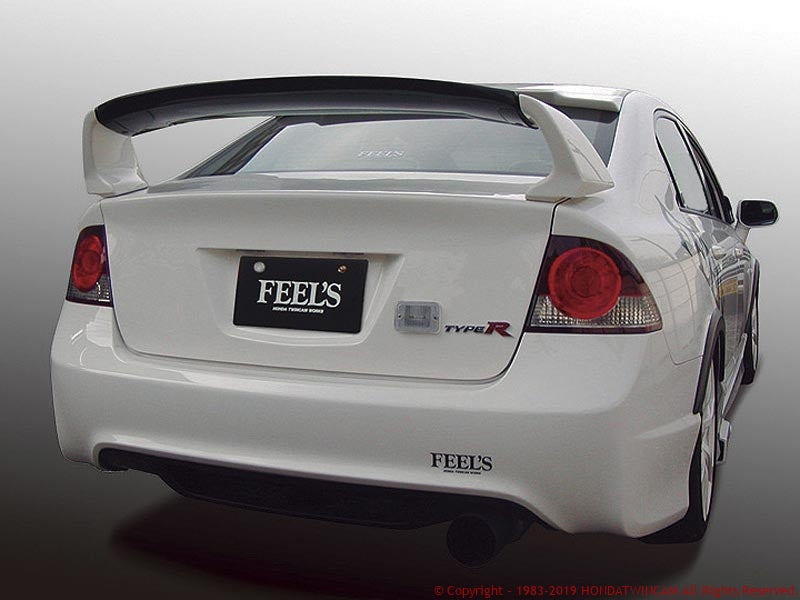 FEEL'S HONDA TWINCAM SPORT TRUNK LID FRP FOR HONDA CIVIC FD2 TYPER FEELS-00307