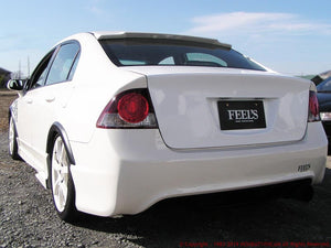 FEEL'S HONDA TWINCAM SPORT TRUNK LID TWILL CARBON FOR HONDA CIVIC FD2 TYPER FEELS-00309