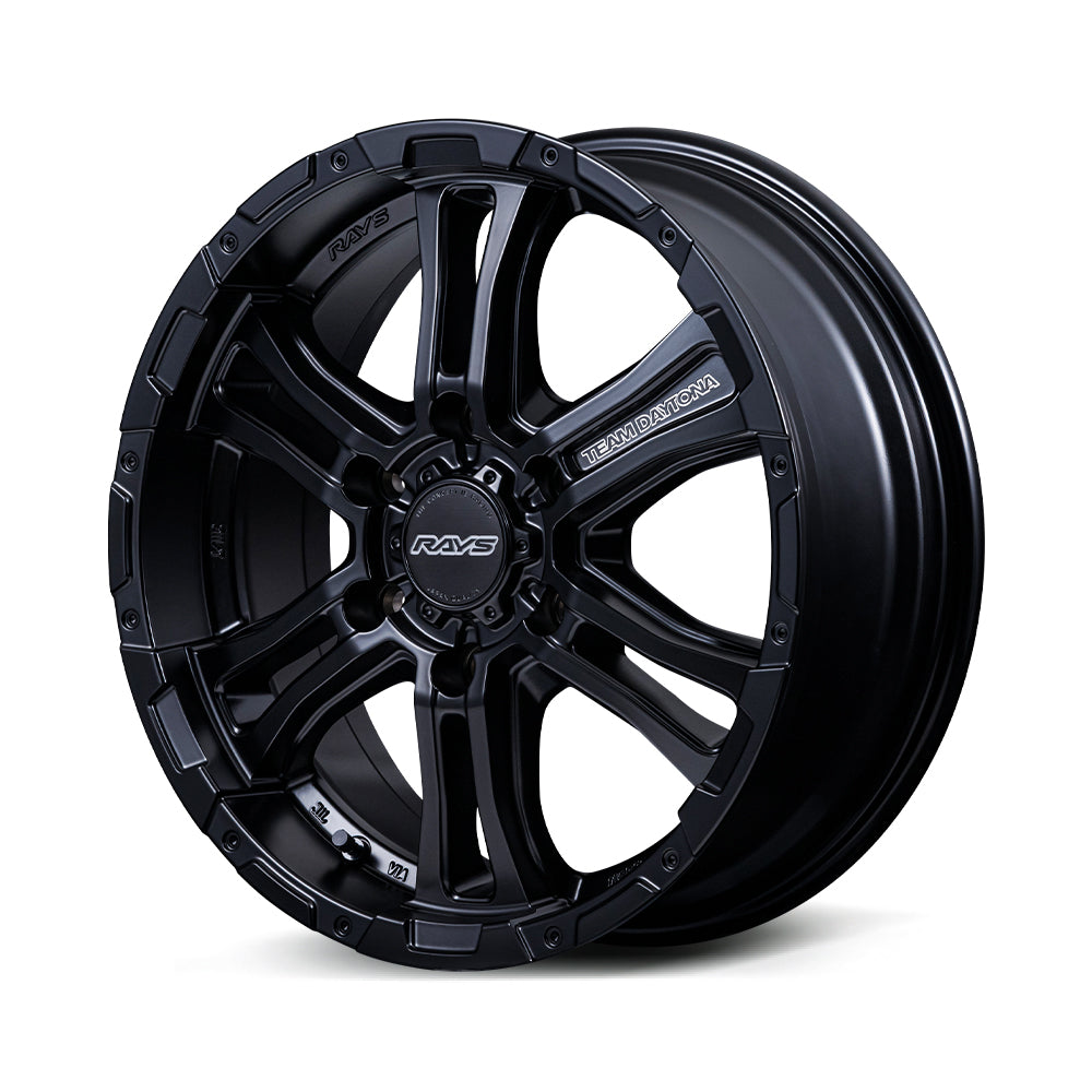 RAYS TEAM DAYTONA FDX-AG 16X6.5J 38 6X139.7 SEMI-GLOSS BLACK (BOJ) 38226653814BOJ