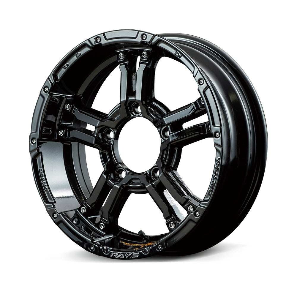 RAYS TEAM DAYTONA FDX-J COLLECTION 16X5.5J +0 5X139.7 BLACK (BNN) 38846550015BNN
