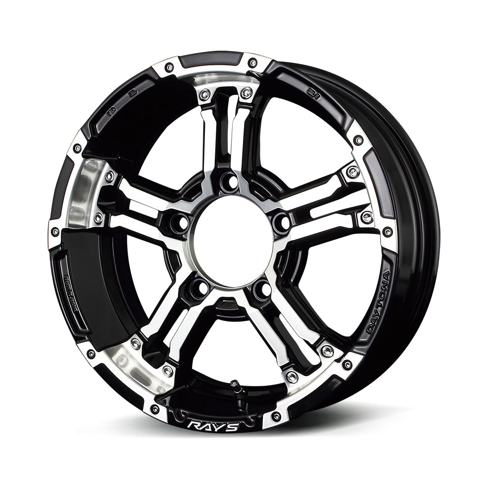 RAYS TEAM DAYTONA FDX-J 16X5.5J +20 5X139.7 BLACK DIAMOND CUT (DW) 38846552015DW