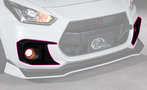 KUHL RACING 33R-SS SLASH FRONT FOG LAMP ATTACHMENT FRP UNPAINTED FOR SUZUKI SWIFT SPORTS ZC33S MT KUHL-00024