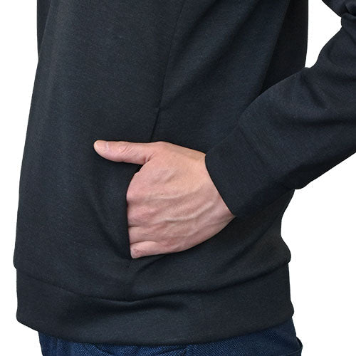 STI SFTECH HEATHER PULLOVER HOODIE (BLACK) M FHDS21000802