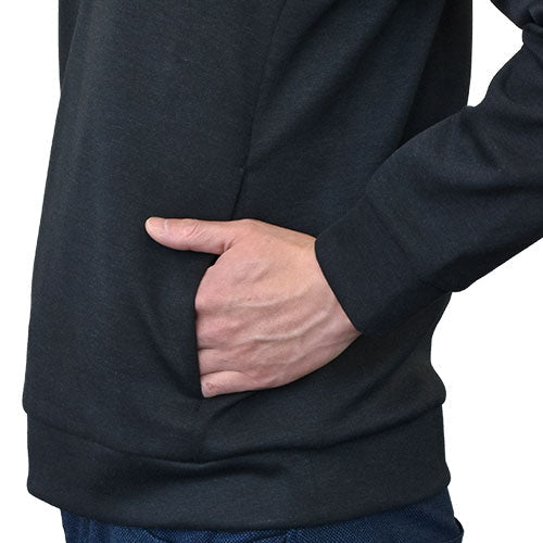 STI SFTECH HEATHER CREW NECK (BLACK) XXL FHDS21000905