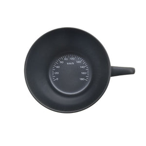 SUBARU TEACUP AND SAUCER BLACK AND WHITE FHMY21001500