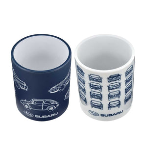 SUBARU TEACUP FAMOUS CAR DESIGN BLUE FOR  FHMY23001001