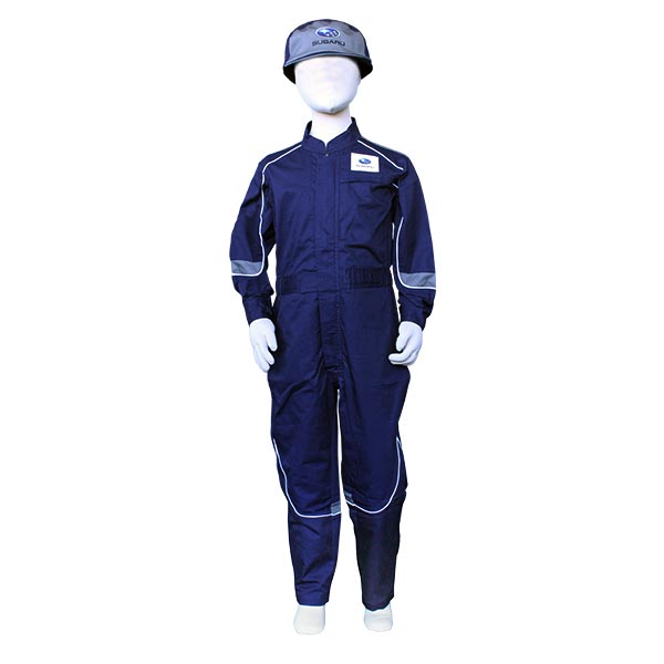 SUBARU SUBARU KIDS MECHANIC UNIFORM SET JUMPSUIT 120 / CAP 54 For FHSY19002302