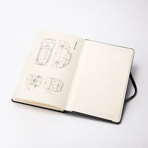 SUBARU MOLESKINE HARDCOVER NOTEBOOKS MEDIUM SIZE FHTN22003700
