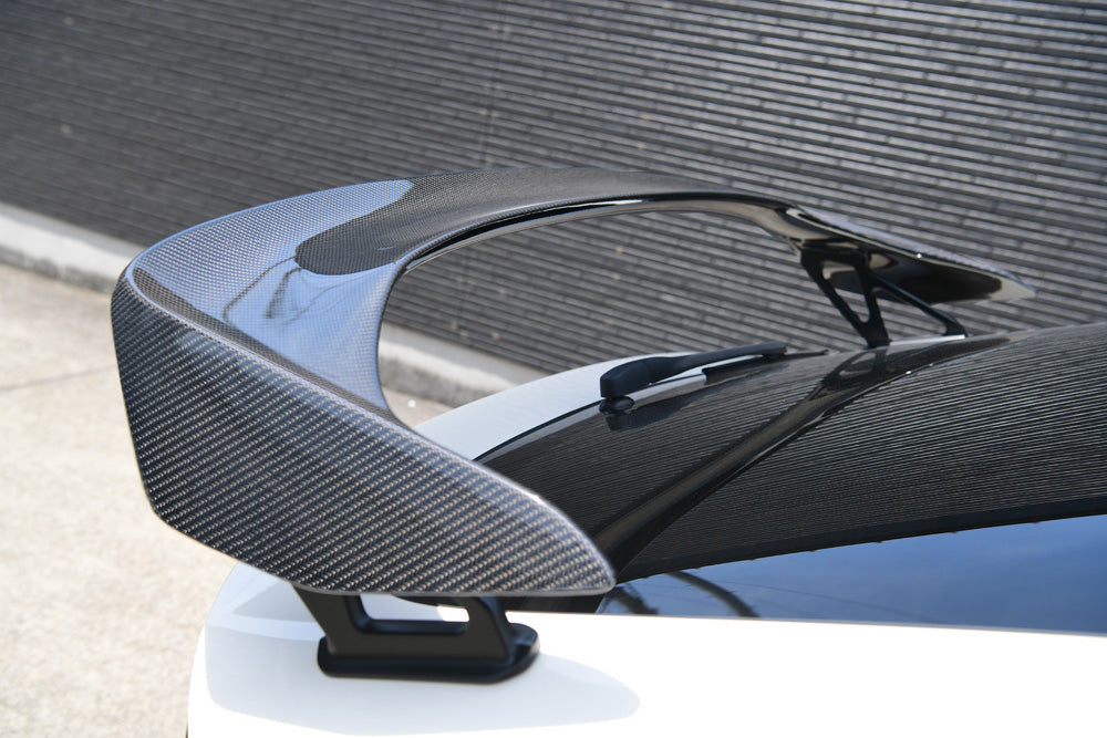 NOBLESSE CARBON REAR WING CLEAR PAINTED FOR HONDA CIVIC FL5 TYPE R FL5-RW-101