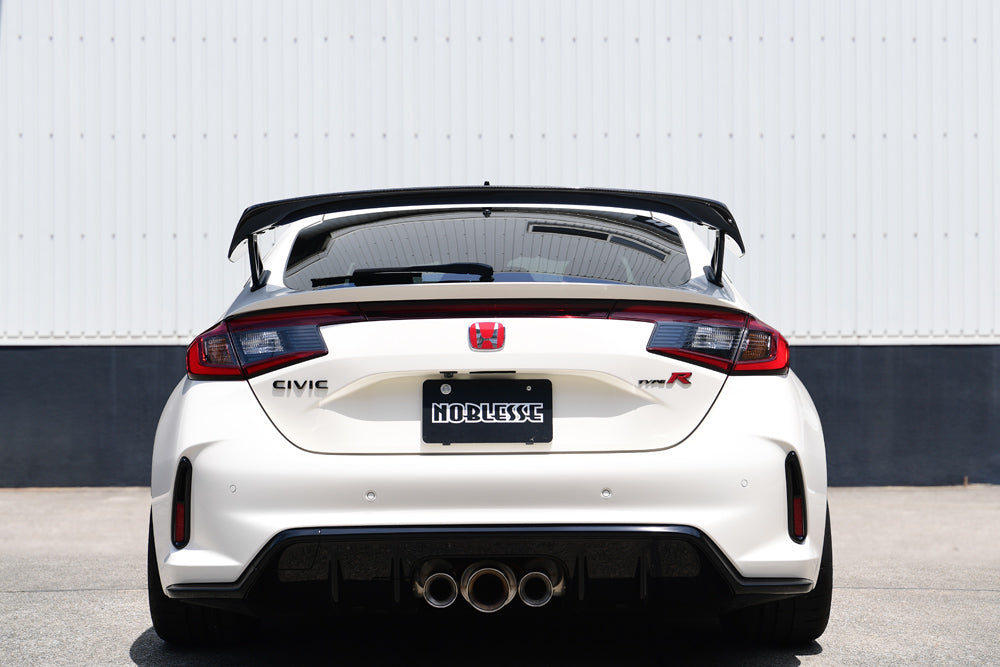 NOBLESSE CARBON REAR WING UNPAINTED FOR HONDA CIVIC FL5 TYPE R FL5-RW-000	