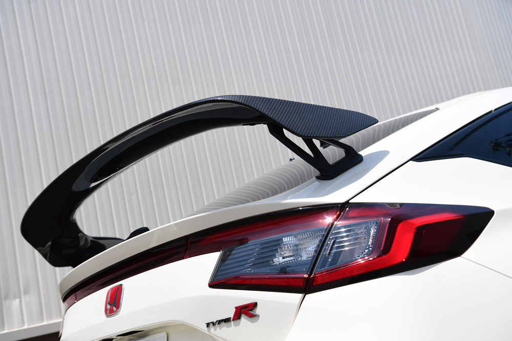 NOBLESSE CARBON REAR WING CLEAR PAINTED FOR HONDA CIVIC FL5 TYPE R FL5-RW-101