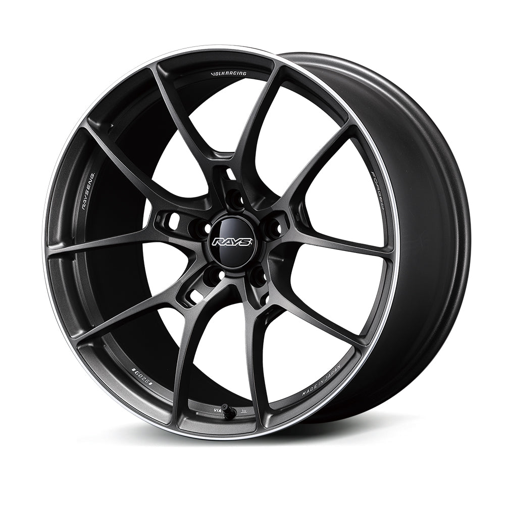 RAYS VOLK RACING G025 16X6.5J +38 4X100 MATTE GUN BLACK RIM EDGE DC(MK) 06256654592MK