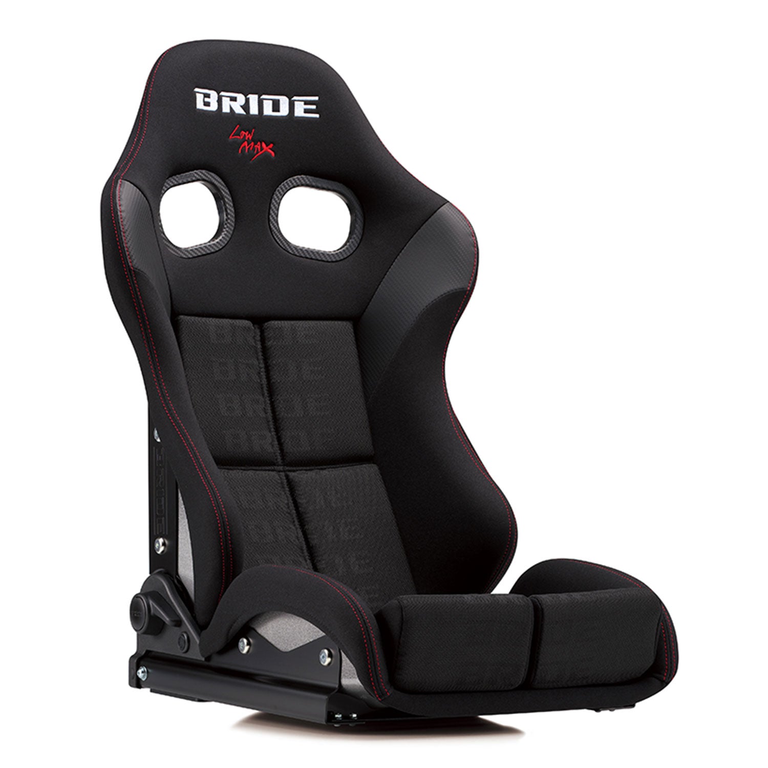BRIDE STRADIA III BLACK LOGO CARBON SHELL LOW CUSHION G72HSC