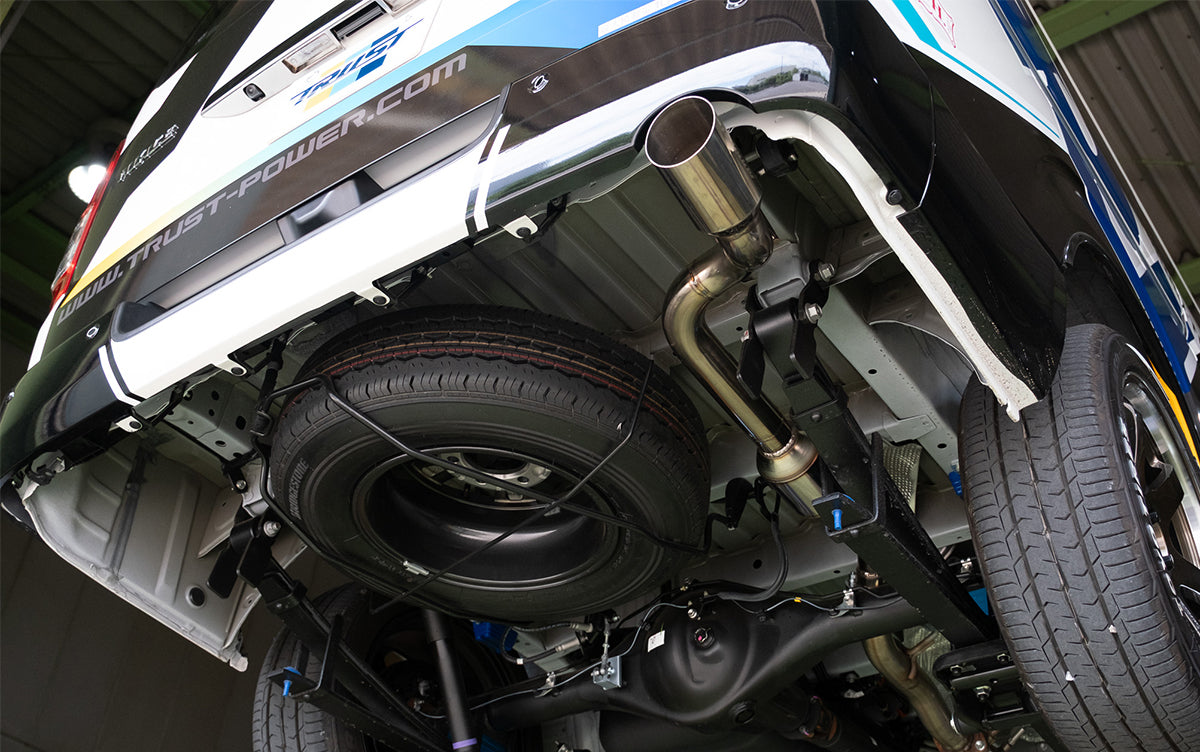 GREDDY XROSS EXHAUST S-STYLE 60MM-90 REAR PIECE FOR TOYOTA QDF 3DF-GDH201V 1GD-FTV 10113909
