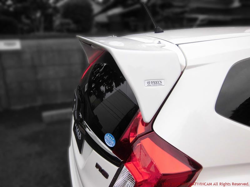 FEEL'S HONDA TWINCAM REAR WING FRP FOR HONDA FIT GK FEELS-00601