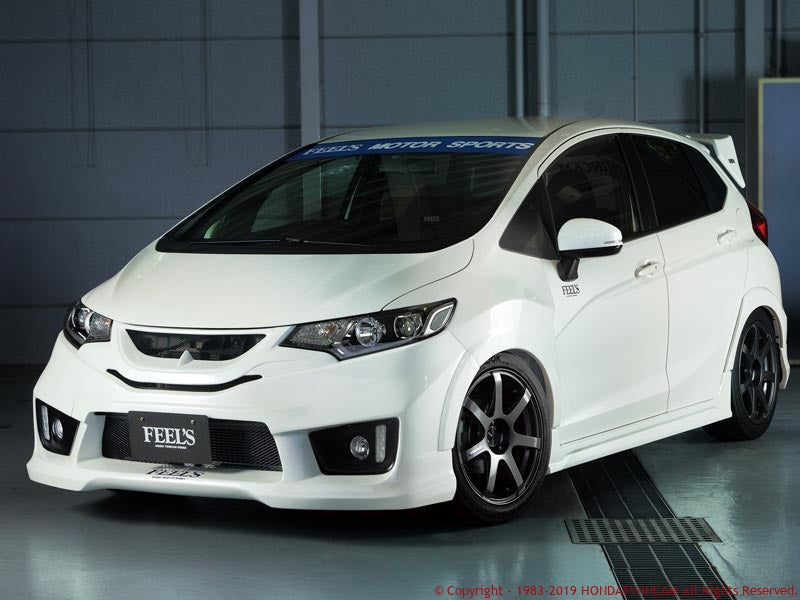 FEEL'S HONDA TWINCAM SPORTS FRONT BUMPER FRP FOR HONDA FIT GK FEELS-00602