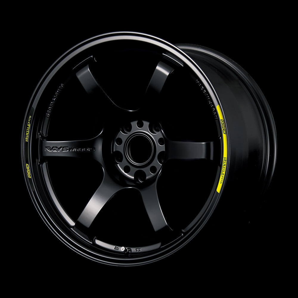 RAYS No.10 GL RIM STICKER 2S YELLOW/BLACK FOR  74040210003YB