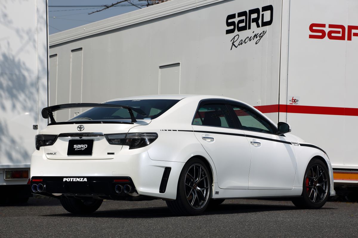 SARD TI-Z MUFFLER For TOYOTA MARK X GRX133 23004