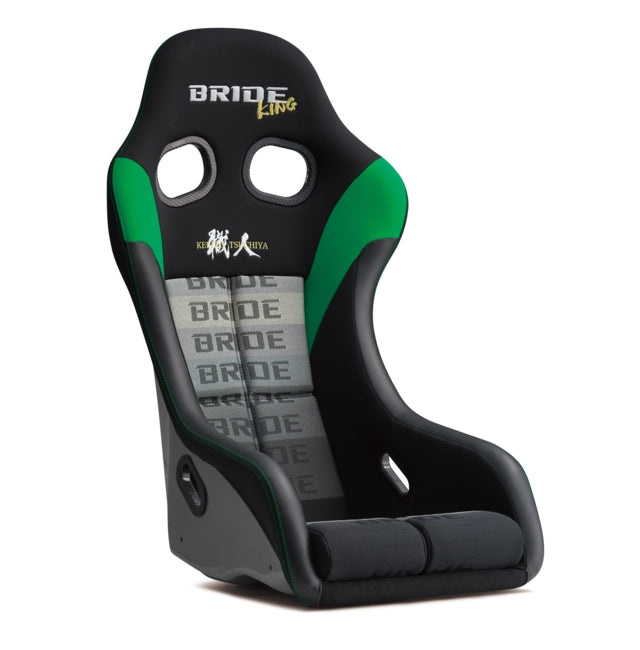 BRIDE ZETA IV KEIICHI TSUCHIYA SPECIAL EDITION MODEL BLACK & GREEN FRP SILVER SHELL HA1DSF