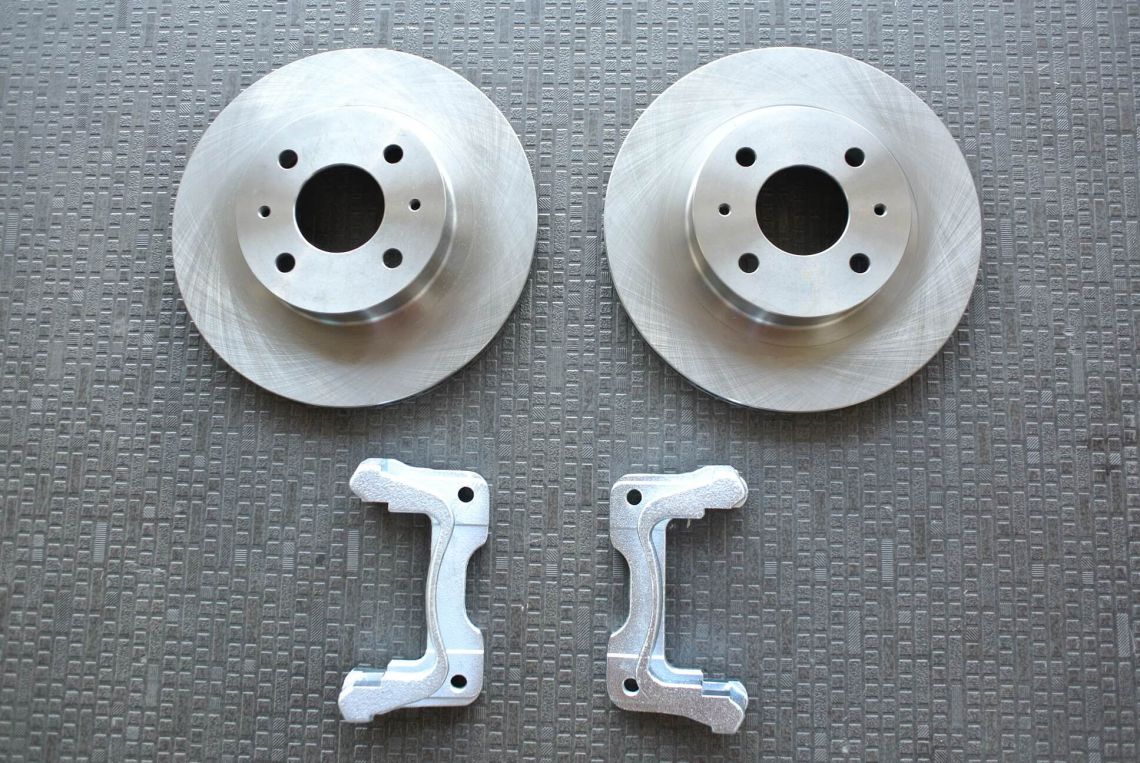 SILKROAD BIG ROTOR KIT FRONT SLIT FOR SUZUKI ALTO WORKS HA36S 60L-J02SL