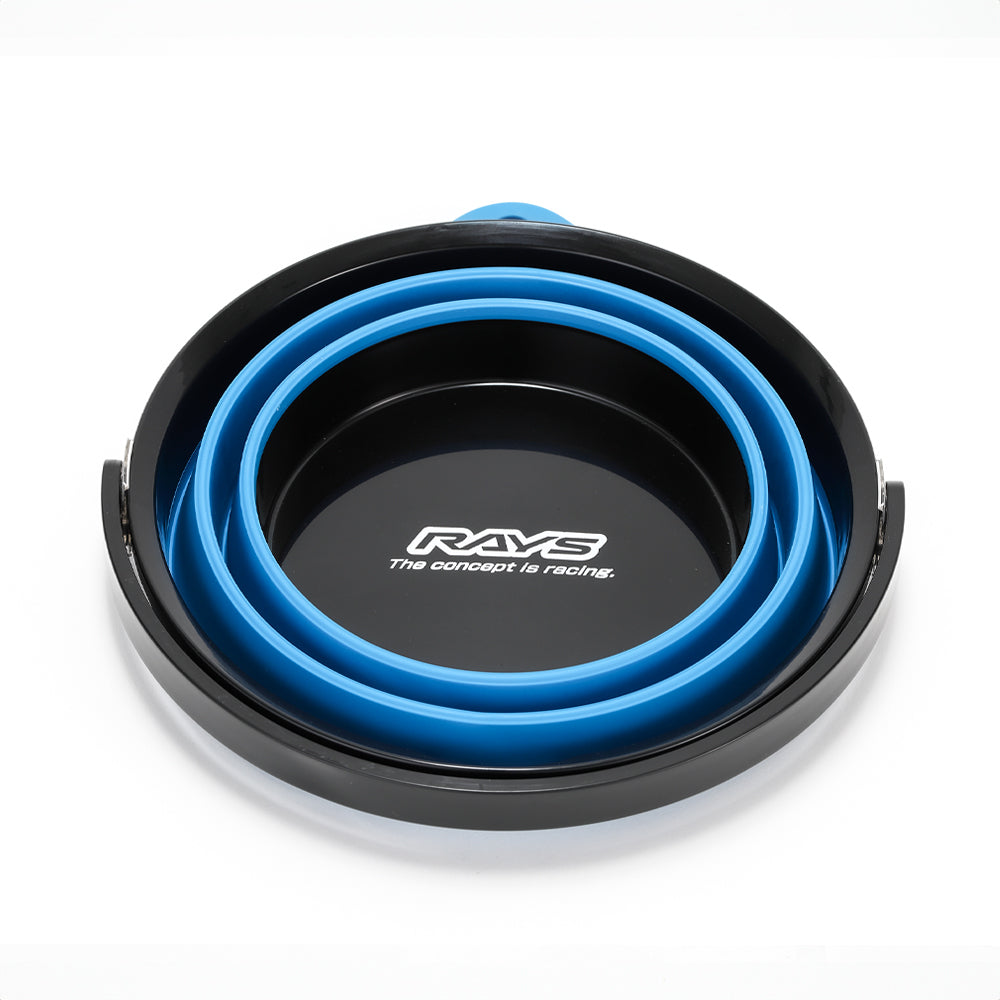 RAYS OFFICIAL FOLDABLE BUCKET BL/BK FOR  7409020004301