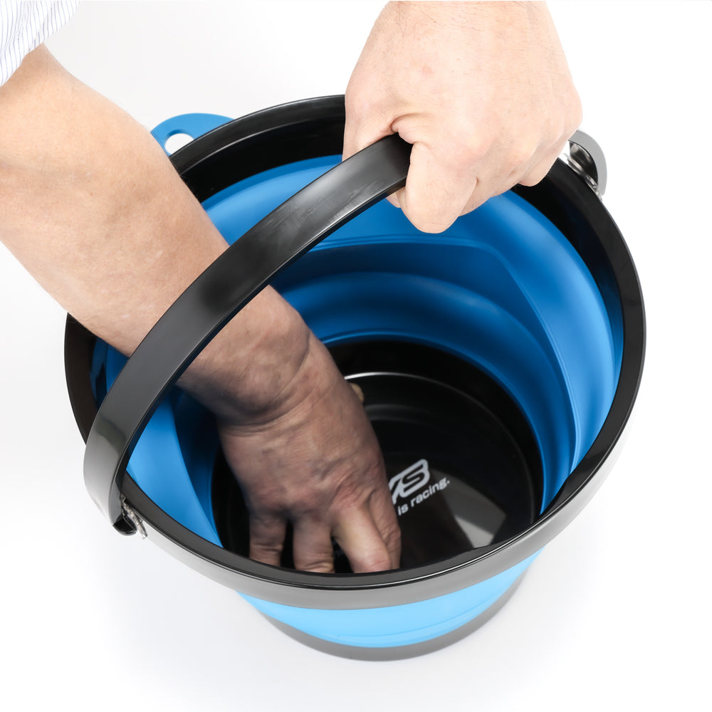 RAYS OFFICIAL FOLDABLE BUCKET BL/BK FOR  7409020004301