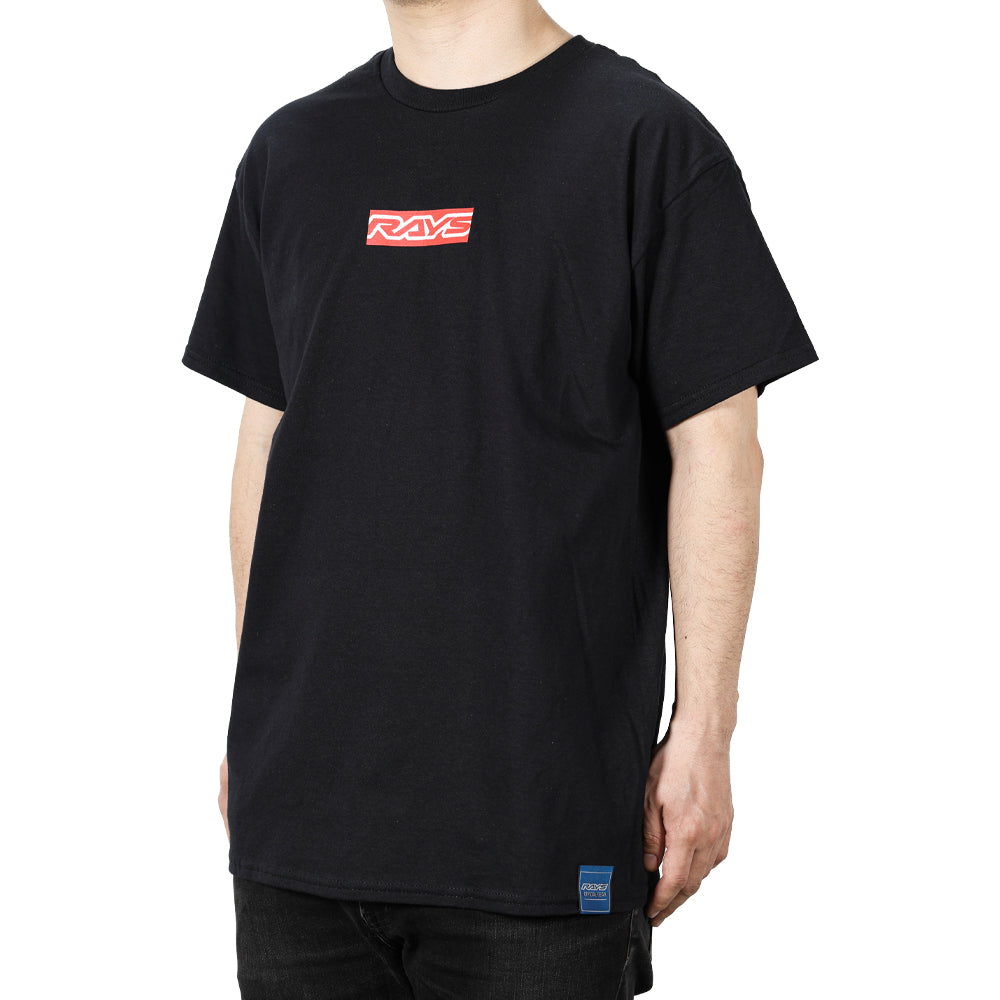 RAYS OFFICIAL T-SHIRT 24S-A SIZE 2XL BLACK 7409030020069