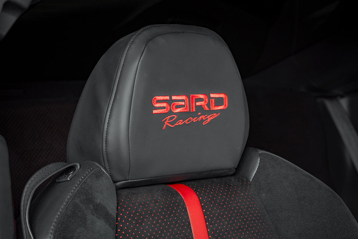 SARD HEADREST COVER FOR TOYOTA GR86 ZN8 BRZ ZD8 80216