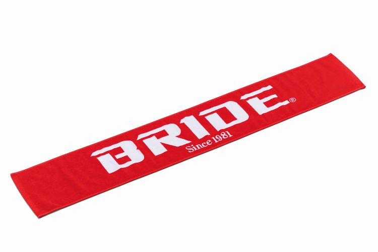 BRIDE BRIDE MUFFLER TOWEL RED HSTL03